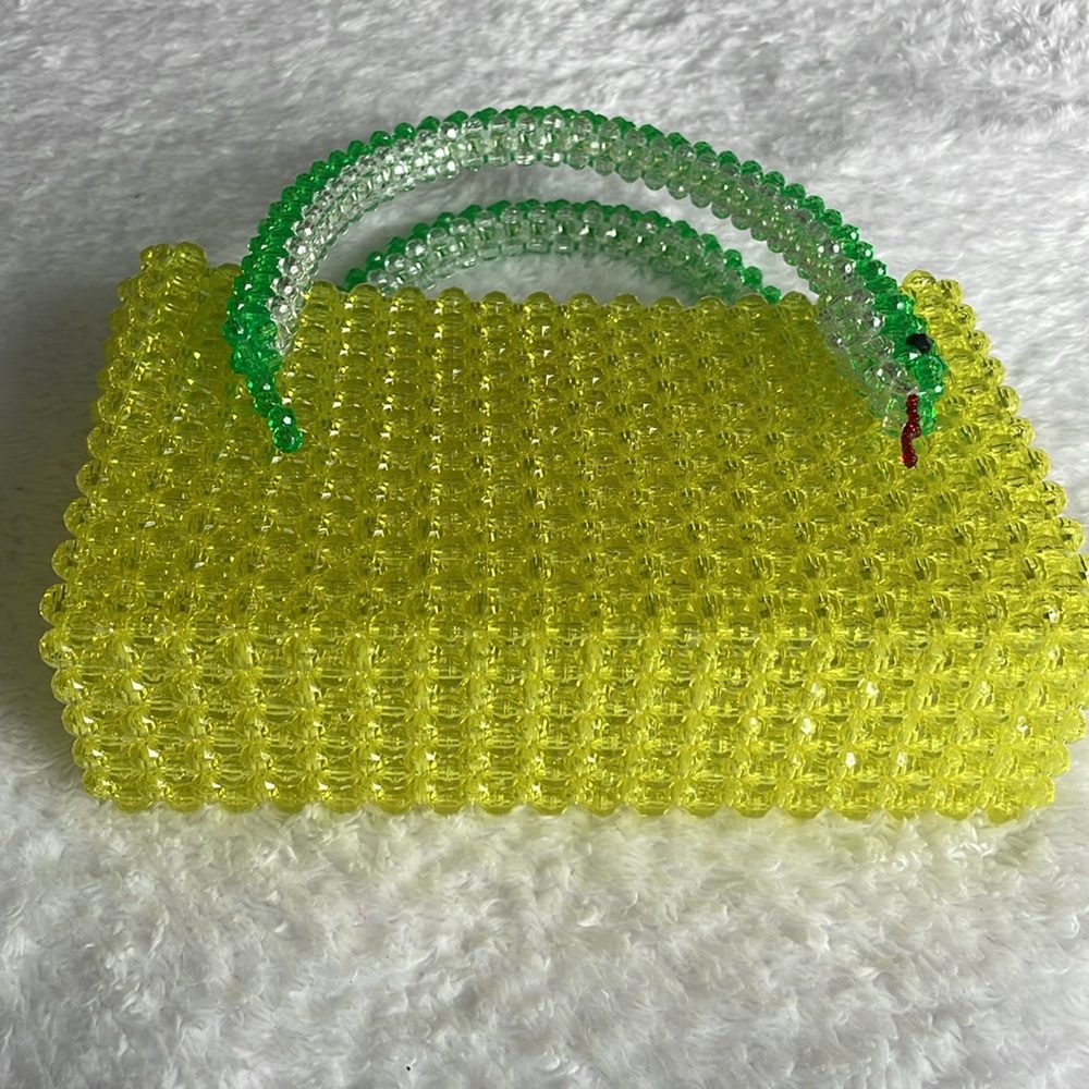 SUSAN ALEXANDRA Serpent Bag Chartreuse Green - Picture 2 of 5